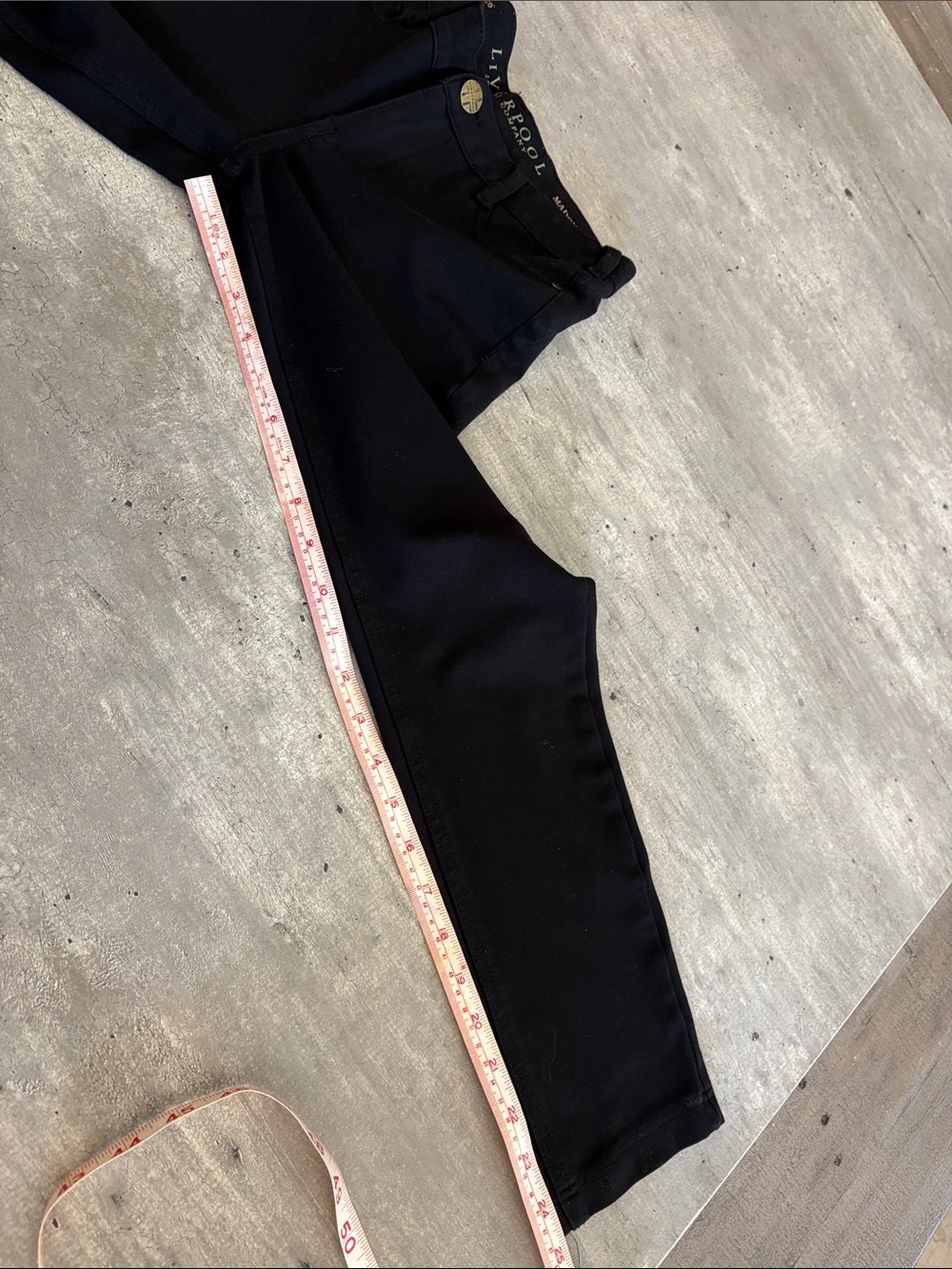 Liverpool black jean jegging/legging - Picture 7 of 9